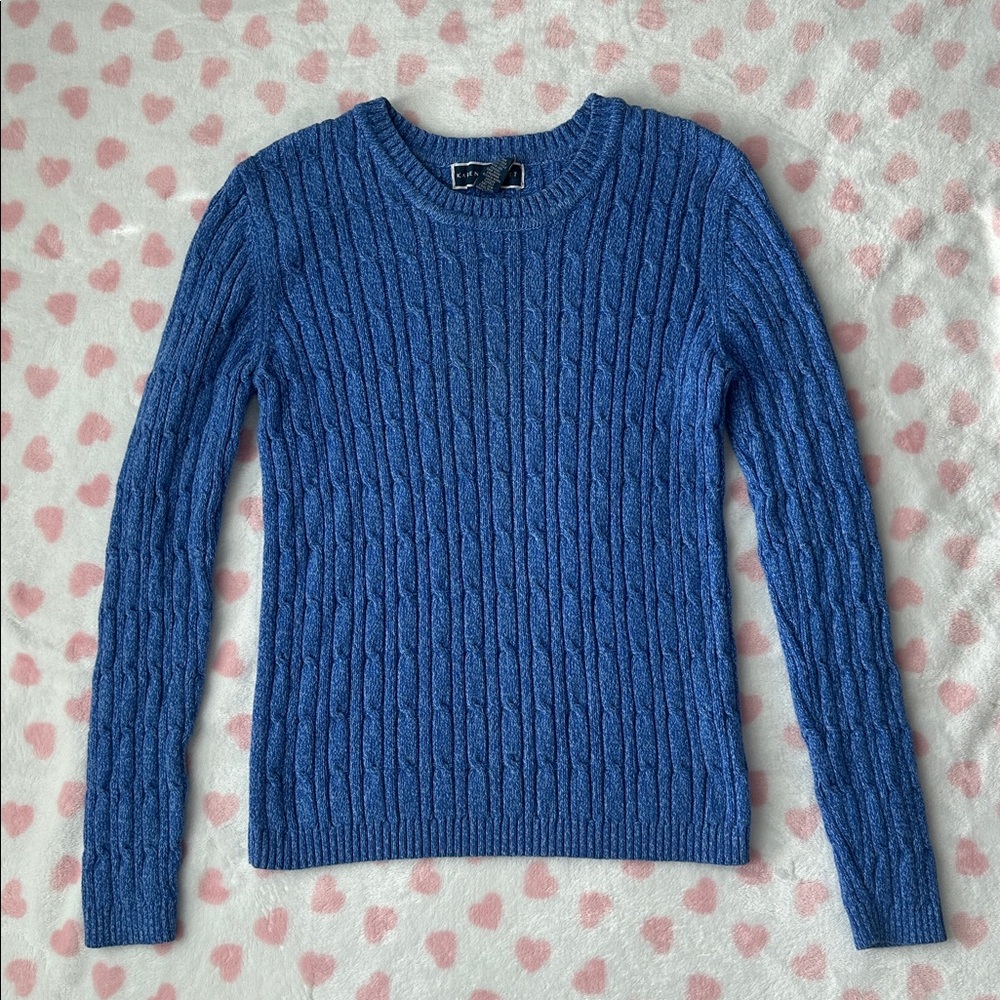 Blue Karen Scott Sweater